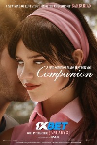 Companion (2025) Hollywood Hindi Dubbed